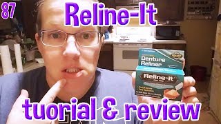 RelineIt Denture Reline Tutorial and Review [upl. by Niessuh]