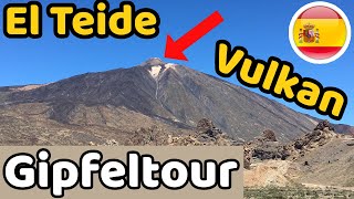 Vulkan El Teide  Teneriffa  beeindruckendes Panorama  Spanien  volcan el teide [upl. by Anerev]