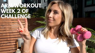 ARM WORKOUTCHALLENGE WEEK 2 [upl. by Hellene]