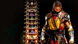 Endless Klassic Tower  Deathly Sting Scorpion  Mortal Kombat 11 [upl. by Urbain]