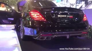 Mercedes S65 AMG Brabus Rocket 900 Exhaust Sound [upl. by Amirak]