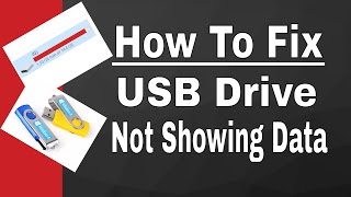 Solved Pen Drive Show Empty Even When Data Exists [upl. by Boylston]