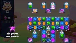 Candy Crush Saga LEVEL 8041 NO BOOSTERS new version [upl. by Brunella]