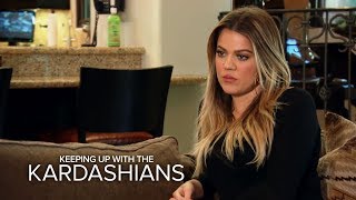 KUWTK  Khloé Struggles to Pull the Plug  E [upl. by Ireg]