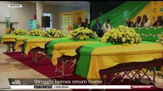 uMkhonto weSizwe combatants who died in exile return home [upl. by Gasperoni]