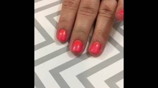 GelMoment Ombre Nail Tutorial [upl. by Nylzaj]