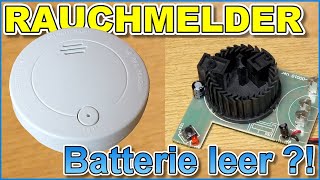 Rauchmelder  Aufbau Funktion Messungen  Warum ist die Batterie so schnell leer [upl. by Eve]