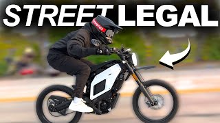 This EBike is a STREET LEGAL Surron [upl. by Leveridge]