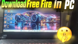 How To Download Free Fire in PC  Download in Laptop Settings ✅ [upl. by Remas]