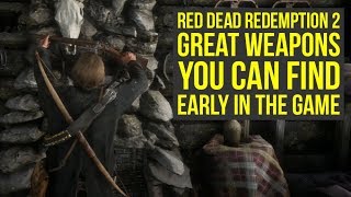 Red Dead Redemption 2 Weapons YOU WANT TO GET Early In The Game RDR2 Weapons [upl. by Stella]