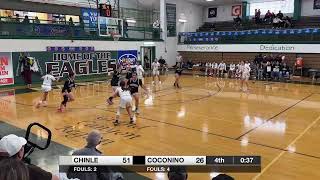 20231208 Chinle Basketball vs Coconino [upl. by Cosenza286]