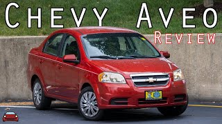 2009 Chevy Aveo Review  A Recession Era Compact [upl. by Helm131]