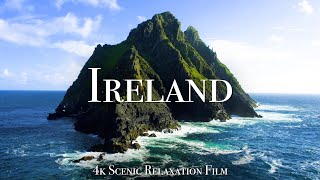 Ireland 4K  Scenic Relaxation Film With Calming Music [upl. by Llewej64]