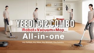 Yeedi C12 Combo Review Vacuum amp Mop Combo for Effortless Cleaning 🧹  Unboxing amp Test [upl. by Kramer181]