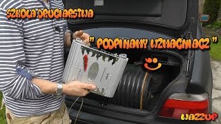 Szkoła Druciarstwa Podpinamy Wzmacniacz Car Audio BMW Wazzup [upl. by Volnak]