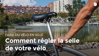 Comment régler la selle de votre vélo  Rouler en sécurité [upl. by Euqirne]