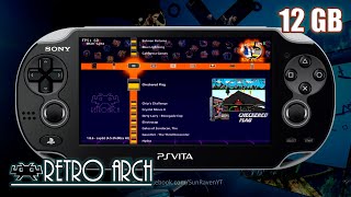 PSVITA  RetroArch Mega Pack quotBOBVita RetroMonkey v2quot 2020HD [upl. by Ayekehs]