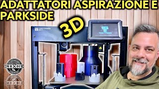 Stampa 3D per il fai da te nel laboratorio Batterie 12V parkside e per aspirazione Two trees sk1 [upl. by Nosidda109]