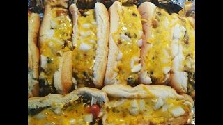 OVEN BAKED HOT DOGS BEST BEEF FRANKS [upl. by Eicyac770]