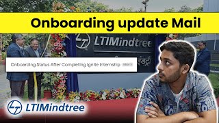 LTIMindtrees Update about Joining mail  2023 batch [upl. by Coben378]