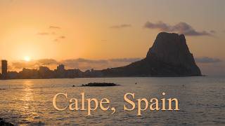 Calpe Spain  Sony FX30 4K Cinematic [upl. by Bellanca]