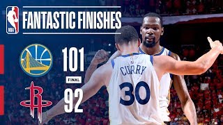 Warriors Rally Back In The Second Half To Win Game 7 Of The Western Conference Finals [upl. by Arhez566]