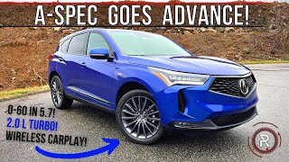 The 2022 Acura RDX ASpec Is An Advanced AllWeather Luxury SUV [upl. by Janeta545]