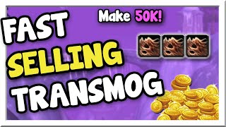 Make 50k  100k With this High Sell Rate Transmog  Warbear WooliesHarness  WoW Gold Making Guide [upl. by Annayad256]