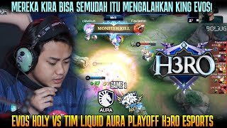 WHAT A COMEBACK DARI KING EVOS EVOS HOLY VS TIM LIQUID AURA GAME 1 PLAYOFF H3RO ESPORTS [upl. by Aicatan]