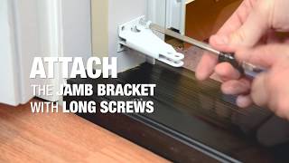 WRIGHT PRODUCTS  How to Install the EZHold Closer [upl. by Marcoux]