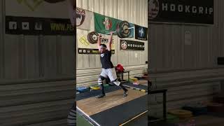 140 kg Clean and Jerk bodyweight 228lbs [upl. by Innaig]