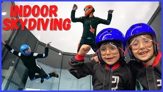 Learn how to Skydive at iFly Indoor Skydiving 🪂 Sports for Kids [upl. by Acirred700]