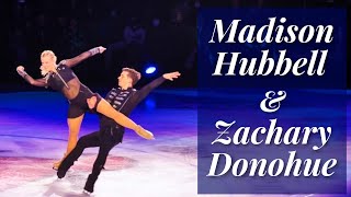 Olympic medalists Madison Hubbell and Zachary Donohue performing on Stars on Ice Tour in New Jersey [upl. by Allimak500]