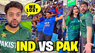 India VS Pakistan LIVE in Stadium 🔥  Dil Toot Gaya 💔😭  Champions Trophy 2025 ❤️ [upl. by Ielak]