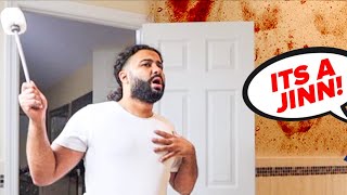 HILARIOUS Haunted Bathroom Prank On My Brother amp His Son [upl. by Saberio]