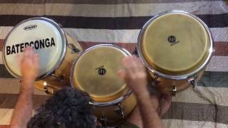 CONGAS  PATRON PARA SOUL FUNK EN 3 CONGAS [upl. by Lilithe]