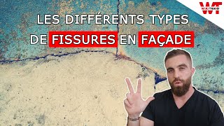 LES DIFFÉRENTS TYPES DE FISSURES EN FAÇADE [upl. by Sheree895]