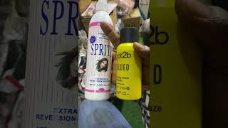 Got2b spray vs Spritz hair spray [upl. by Menis]