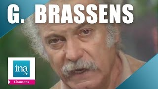 Georges Brassens quotHistoire de faussairequot  Archive INA [upl. by Yleek]