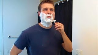 Mitchells Wool Fat Shaving Soap with PreShave  Our Daily Shave Ep 5 [upl. by Esinel]