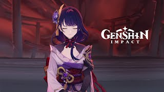 Character Teaser  quotRaiden Shogun Nightmarequot  Genshin Impact [upl. by Elokin]