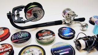 How to Spool ANY Fishing Reel Using a Portable Line Spooler Winder Tensioner  Ecooda Piscifun [upl. by Eynenihc]