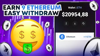 Earn 9 Ethereum for FREE with Trust Wallet  Full Guide [upl. by Bendicty634]