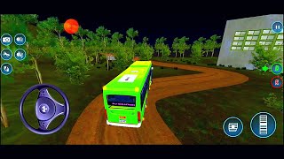 Offroad Bus Game Bus Simulator Game Gaming IDBS Bus Game IDBS Game Bus Game Android Games [upl. by Nylanna]