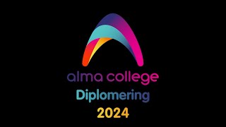 Alma College diplomering 2024  ALMAMA 🎉 [upl. by Cristiona]