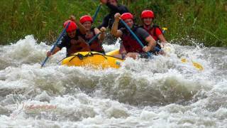 Rafting Class II amp III Balsa River  Jacamar Tours [upl. by Hplodnar452]