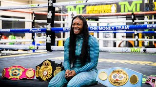 Claressa Shields talks about friendships in boxing Amanda Serrano [upl. by Ydaf]