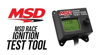 MSD Race Ignition Test Tool [upl. by Sausa]