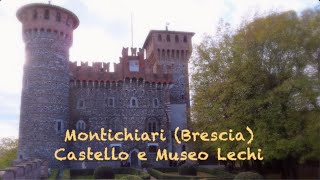 Montichiari Brescia  Castello e Museo Lechi [upl. by Ari455]