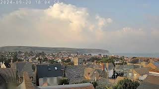 20th September 2024  Mixed day  Swanage Dorset Webcam Timelapse [upl. by Wincer975]